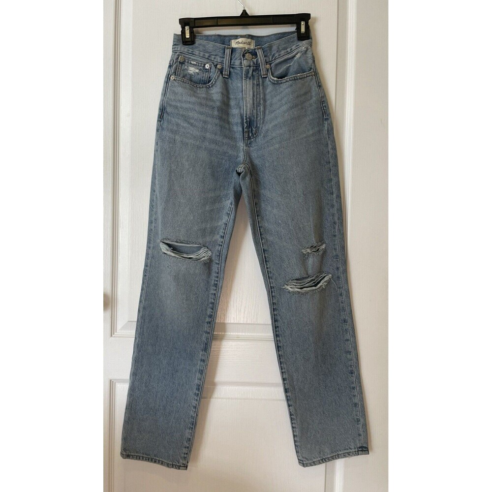 Madewell The Perfect Vintage Straight Jean Size 23